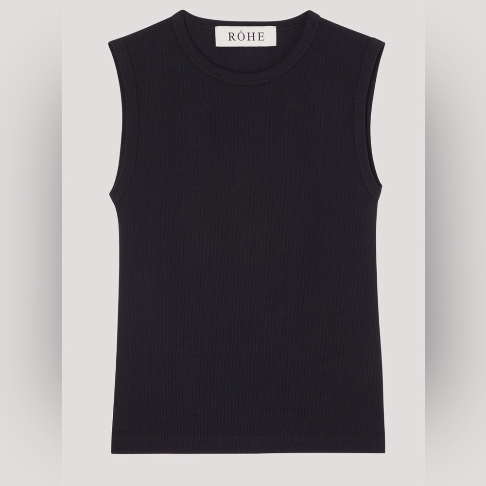 RÓHE rib top, never worn tags attached
